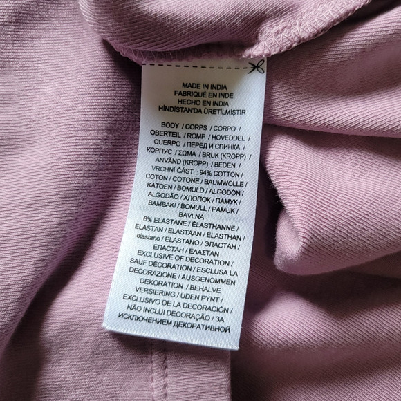 LRL Scottish Primrose Floral Lace V-Neck Trim Three Quarter Sleeve Top Size XXL - Picture 7 of 10